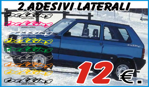 Fiat panda4x4 sticker - fiat,