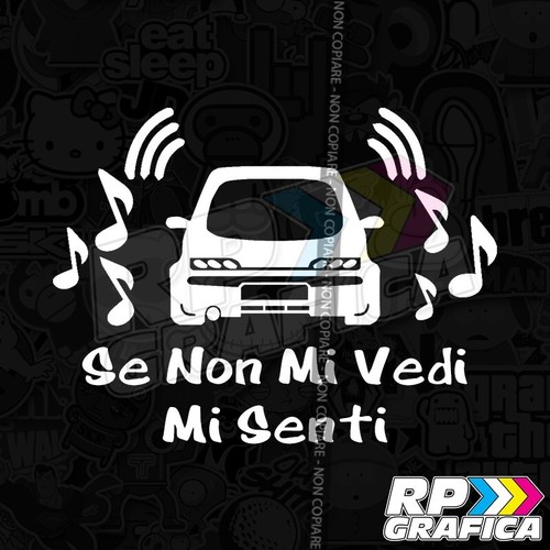 Adesivi non vedi mi - se,