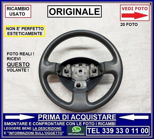 Volante sterzo gomma usato - sterzo,