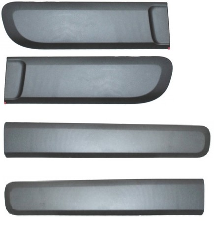 Kit modanatura adesive nere - kit,
