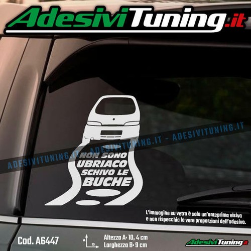 Adesivo fiat 600 non - adesivo,