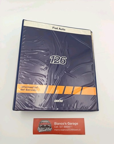Manuale fiat 126 non completo - fiat,